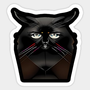 Schrodinger's Cat Sticker